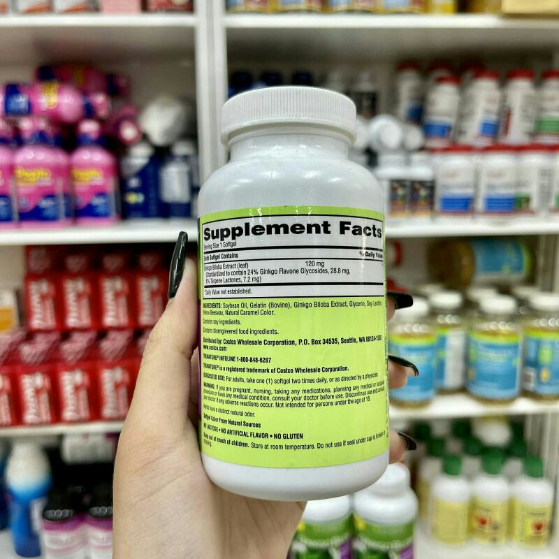 Viên Uống Bổ Não Ginkgo Biloba 340 Viên