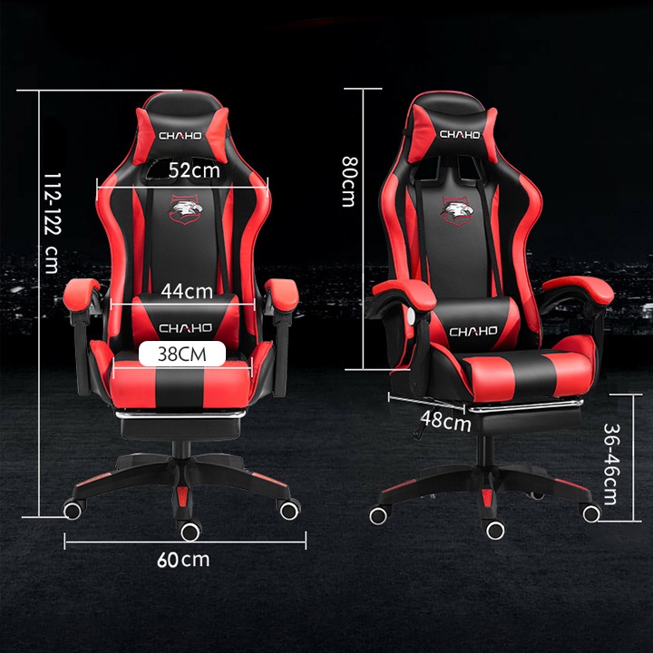 Ghế gaming cao cấp, ghế Chơi Game Streamer Mẫu Mới Nhất có gác chân