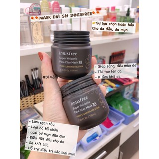 Mặt nạ đất sét innisfree 2x