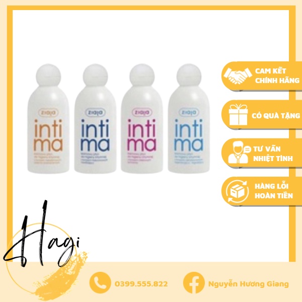 Dung dịch vệ sinh phụ nữ Ziaja Intima 200ml