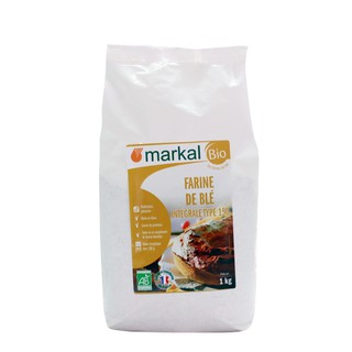 [ORGANIC] BỘT MÌ NGUYÊN CÁM HỮU CƠ T50 HIỆU MARKAL 1kg