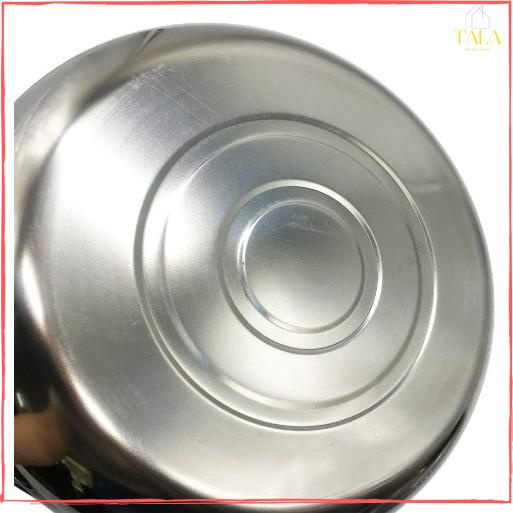 Nồi Hấp inox Hoàng Giá/1 tầng 1 đáy + 1 vỉ hấp (size 21, 23, 25, 27, 29)