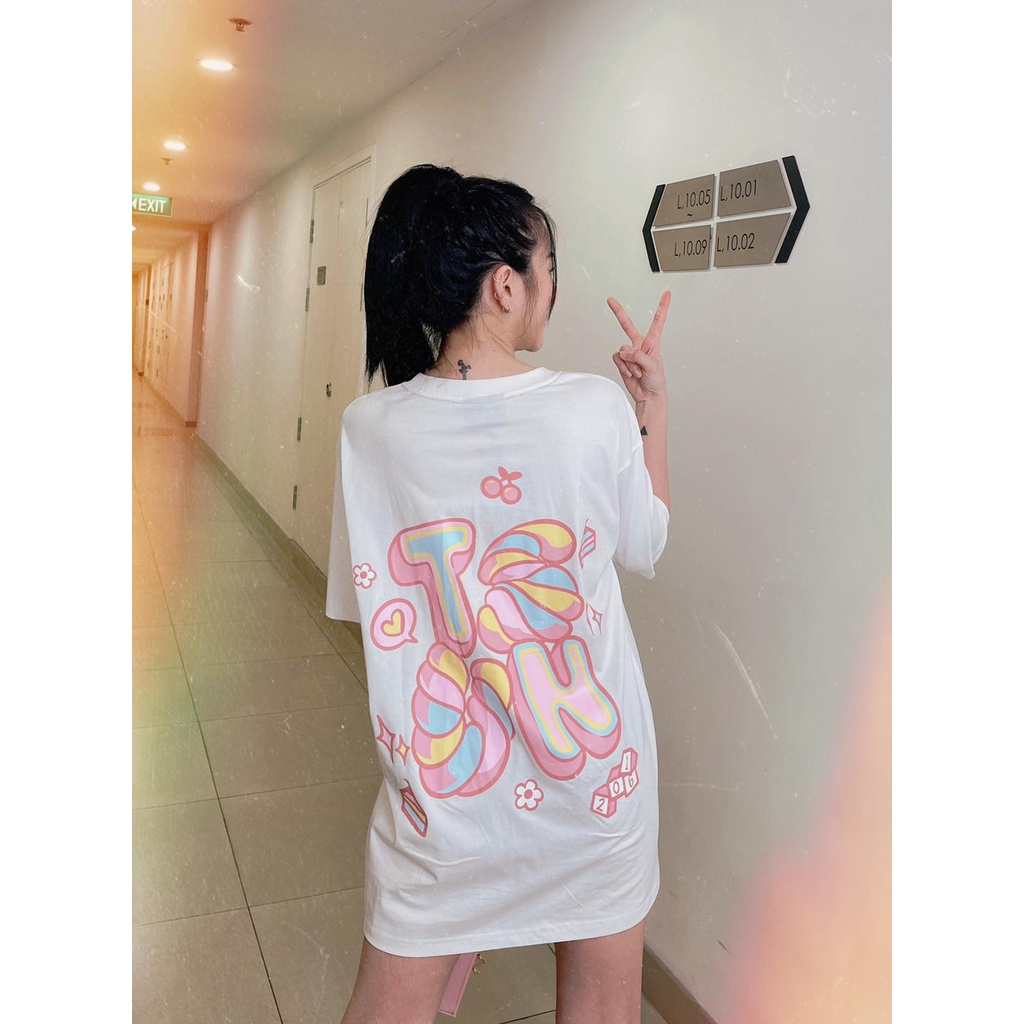 Áo thun TSUN Marshmallow Tee - White - Unisex