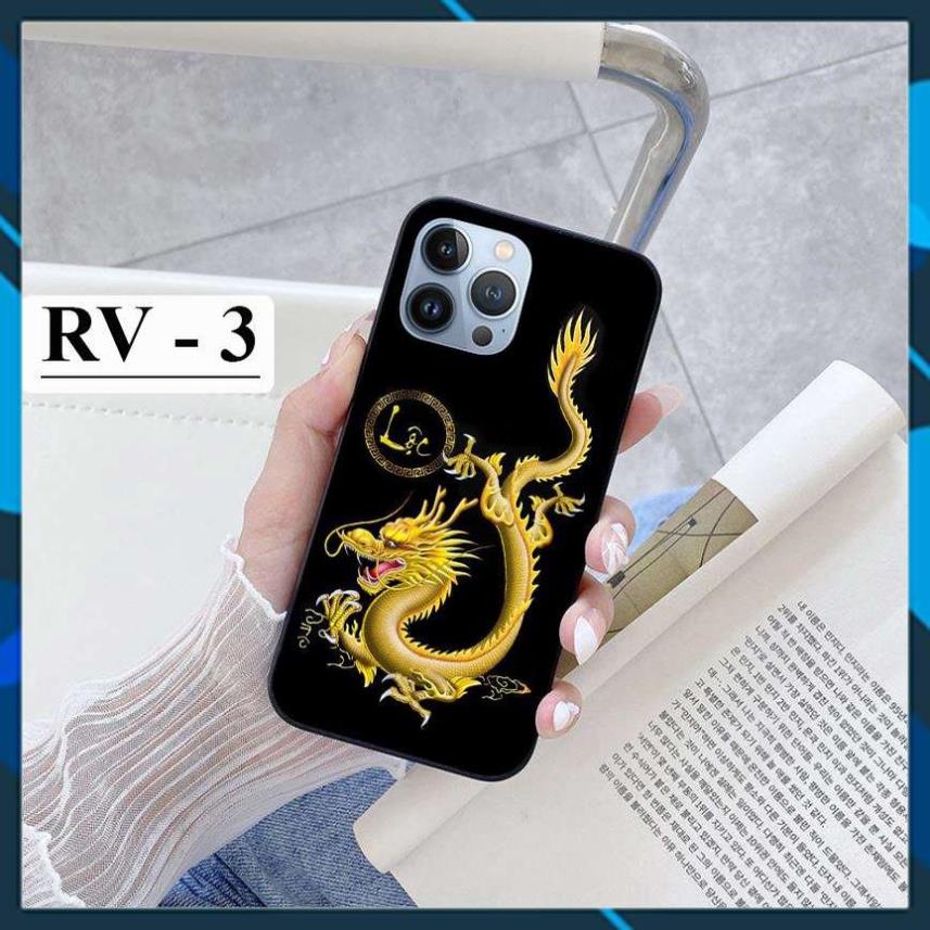 Ốp cho iPhone 11 Pro Max - iPhone 12 - iPhone 13 - iPhone 13 Mini - iPhone 13 Pro - iPhone 13 Pro Max in hình Rồng Vàng.