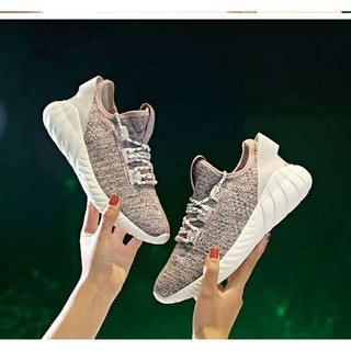 GIÀY THỂ THAO NỮ HỒNG XÁM SIZE 37