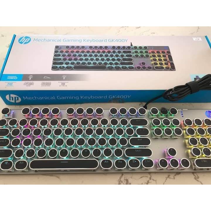 Bàn phím cơ blue switch HP GK400Y