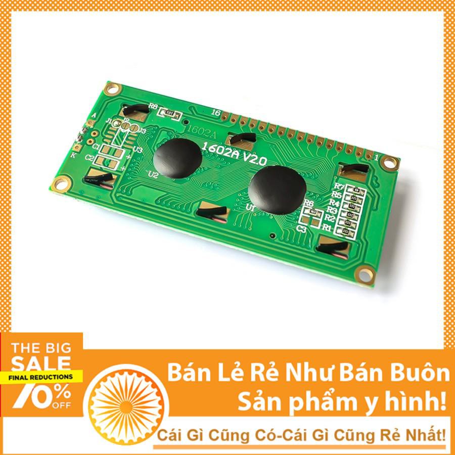 LCD 1602 Xanh Lá Điện Áp 5V DC