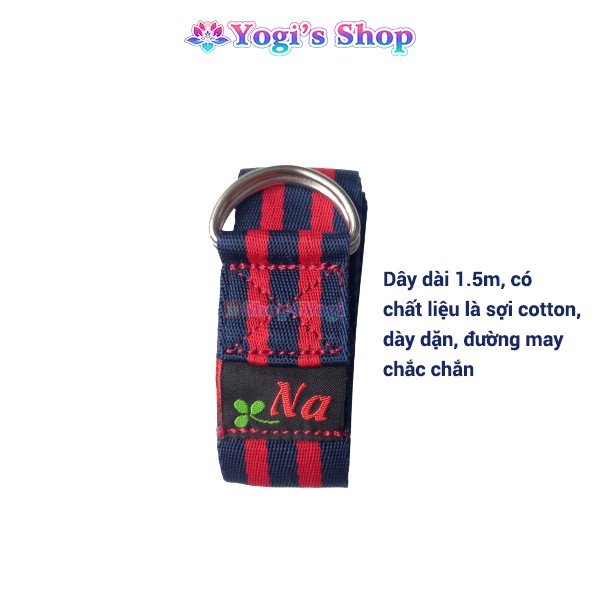 Dây Tập Yoga | Dài 1.5m, Bản 3.8cm