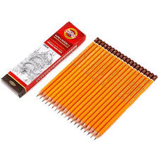 Bút chì Tiệp Khắc KOH 2B ( 12 cây)