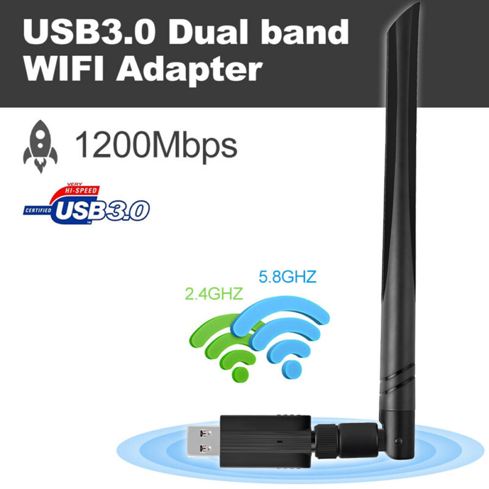 Thiết Bị Phát Wifi 5ghz 1200mbps Usb 3.0 Băng Tần Kép