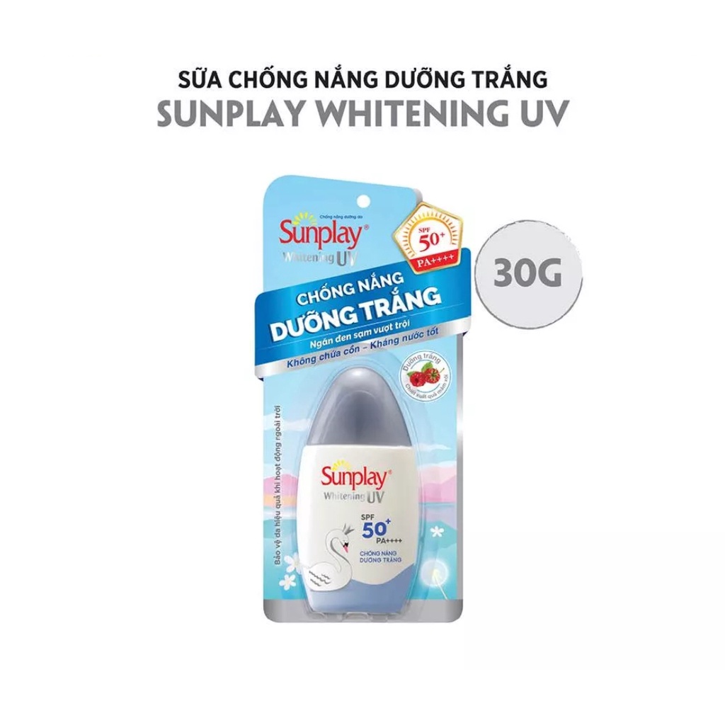 Sữa chống nắng dưỡng da trắng đẹp Sunplay Whitening UV SPF 50+ PA++++ 30g