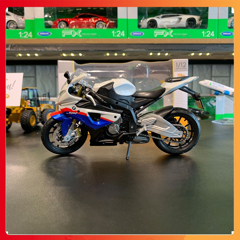 Xe mô hình BMW S1000RR tỉ lệ 1:12 Maisto