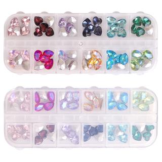 Bộ 60 Hạt Pha Lê 3d Trang Trí Móng Tay