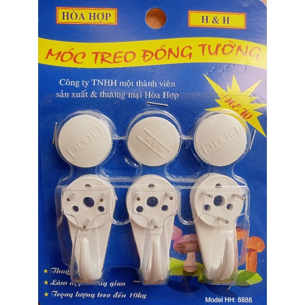 móc treo đóng tường hoà hợp