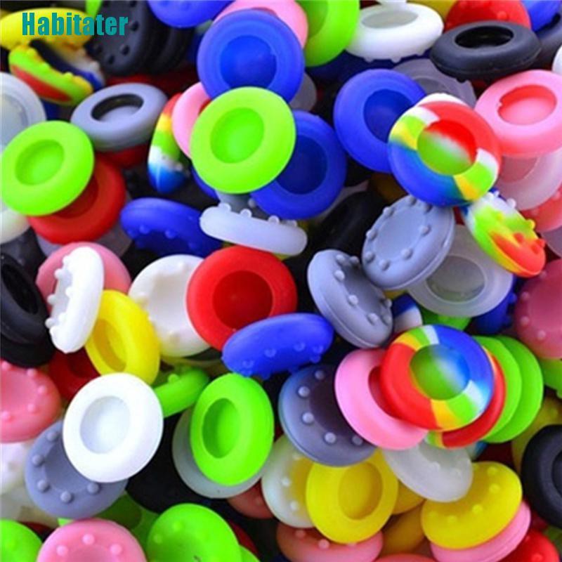 Set 10 NắP Silicone BảO Vệ NúT BấM Cho ĐiềU KhiểN Chơi Game PS3 PS4 Xbox