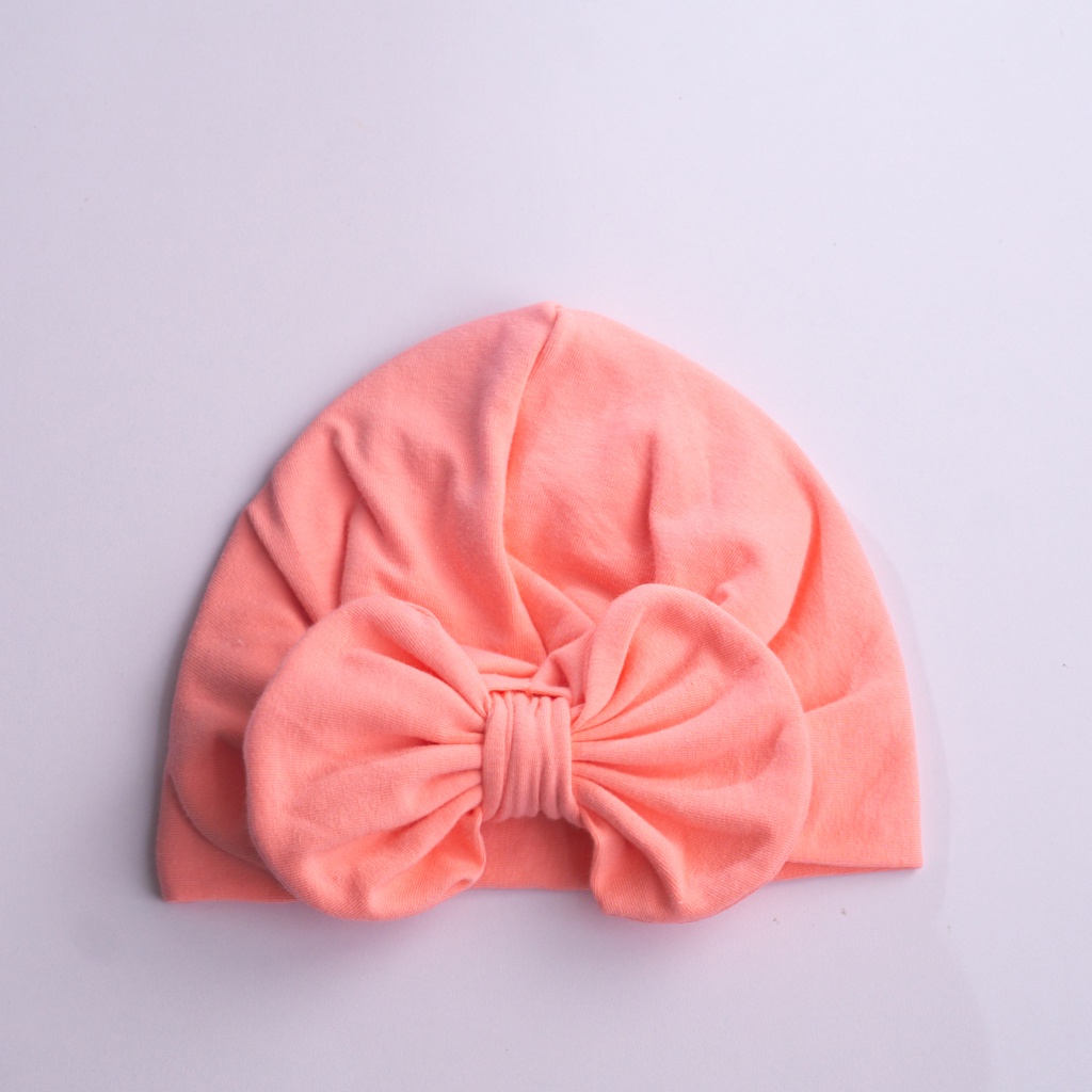 Mũ cho bé TURBAN mũ nơ tròn cao cấp cho bé gái - mã TUNN02 - sp 2
