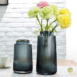 Bình hoa thủy tinh Light luxury - Bình trang trí - Bình Decor
