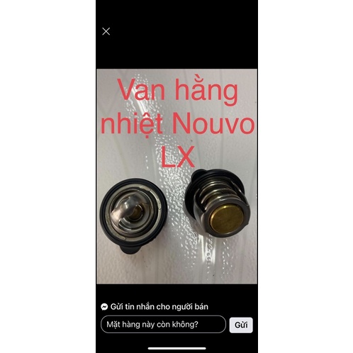 Van hằng nhiệt (lúp pê nước) xe Nouvo Lx xài chung Ex/Ab110/Lead110/Scr