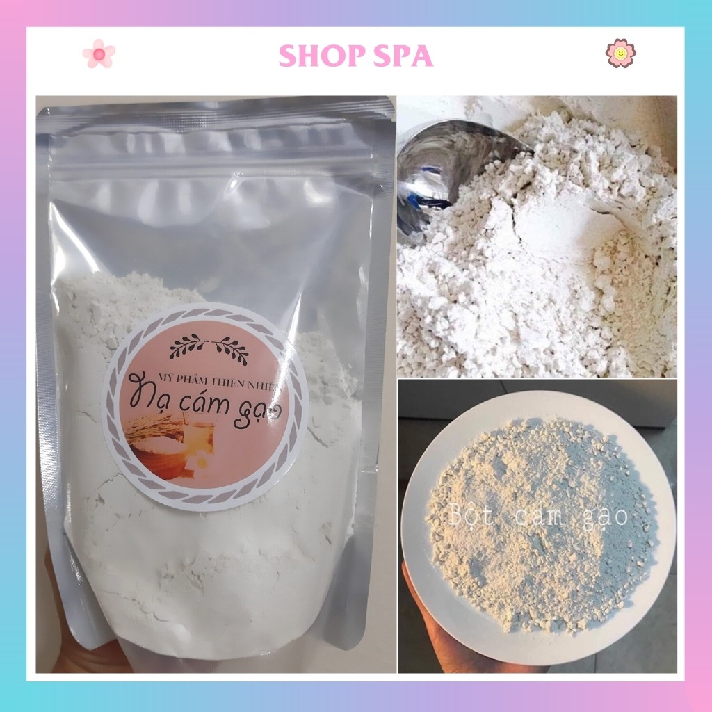 1kg nạ cám gạo đắp mặt nạ, mặt nạ cám gạo