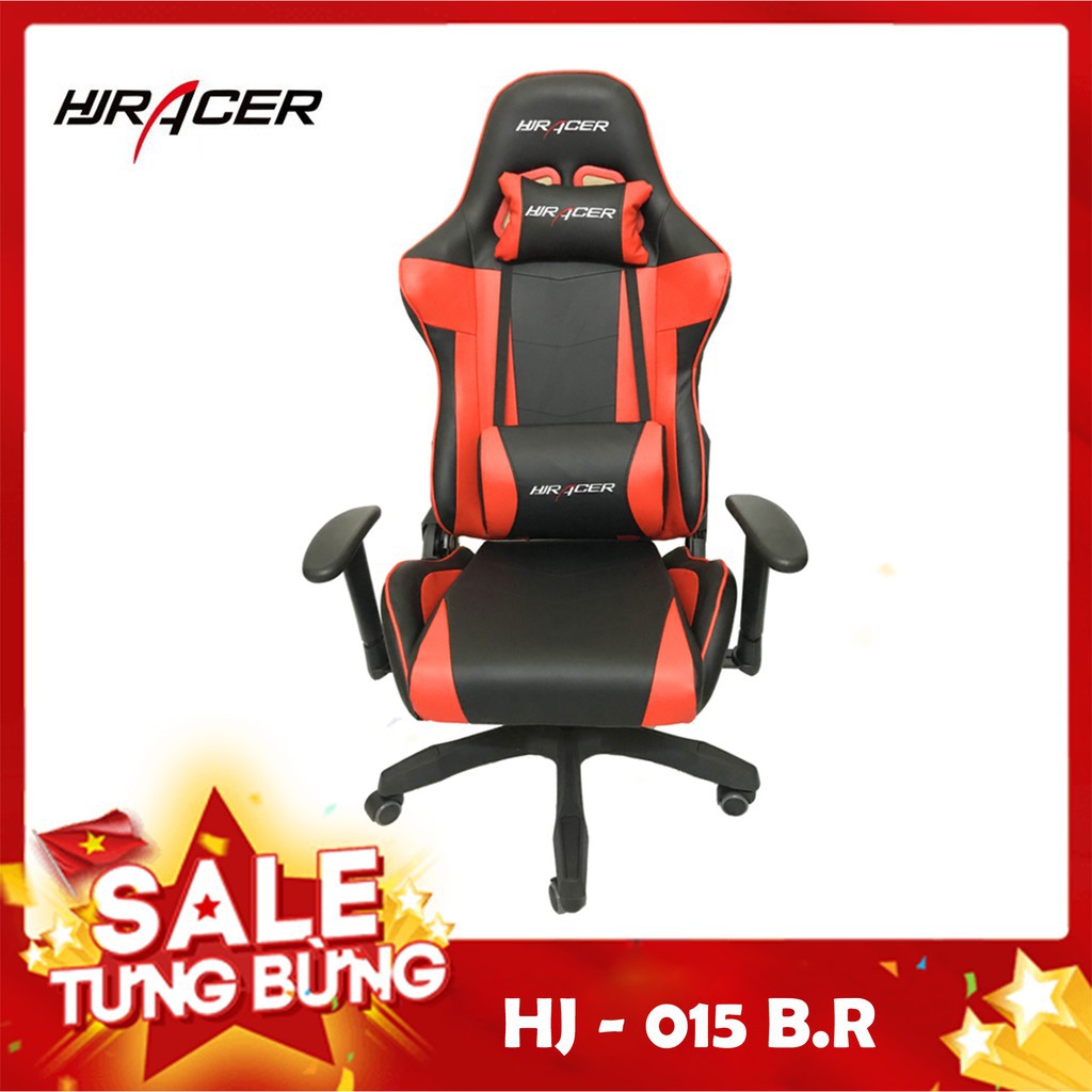 Ghế chơi game HJRACER - 015 Red Siêu Đẹp ( Bảo hành 2 năm )