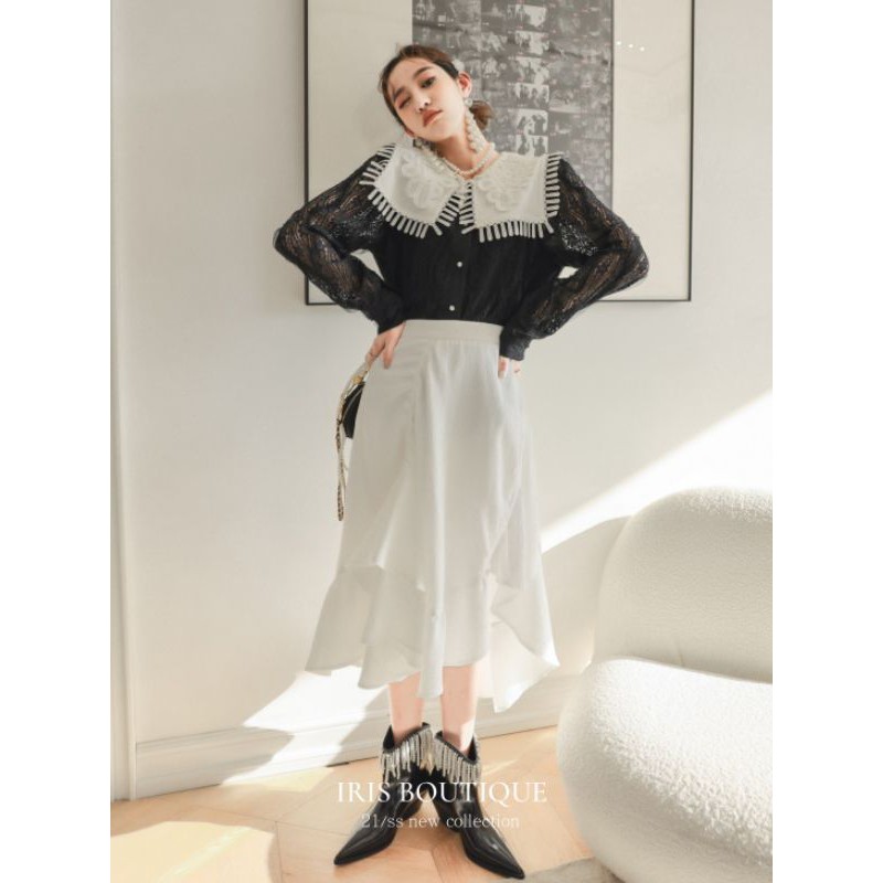 Iris Boutique IK001 Black Wave - Váy dài cơ bản (SẢN PHẨM CÓ SẲN TỊ VIỆT NAM) | BigBuy360 - bigbuy360.vn