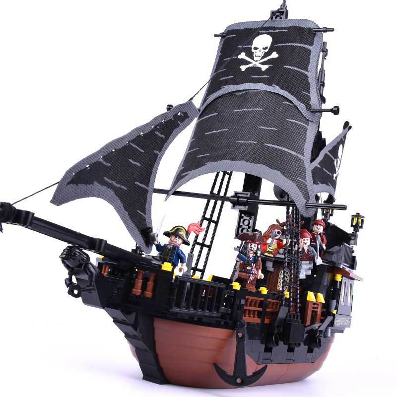 GUDI 9115 - Lắp ráp thuyền hải tặc Caribbe Black Pearl - Legend Of Pirates Black Pearl Jack Sparrow