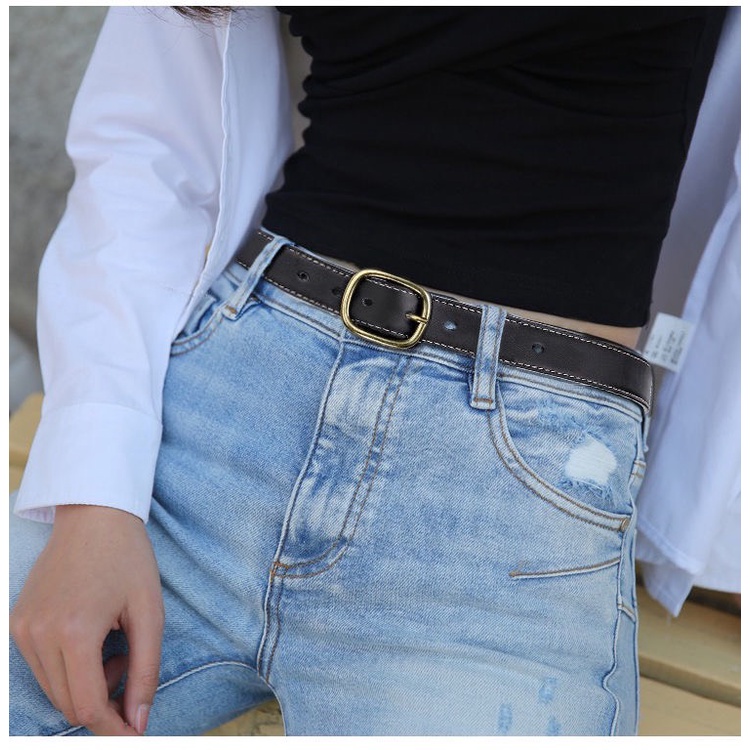 Thắt lưng nữ Ulzzang vuông đơn giản  TL001 - Thắt Lưng Giá Tố