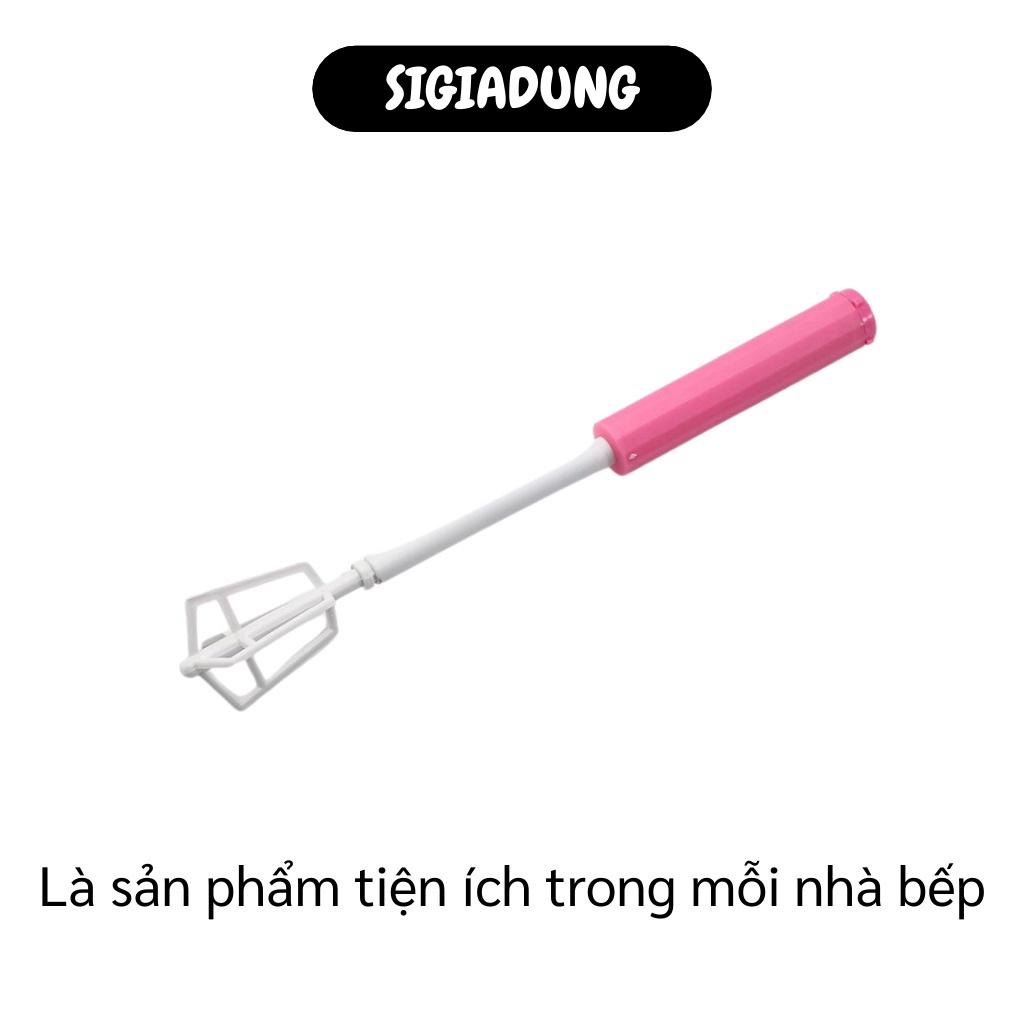 [SGD] Cây Đánh Bọt Cà Phê Nhựa - Dụng Cụ Đánh Trứng, Khuấy Bột Bằng Tay Tiện Dụng 8115