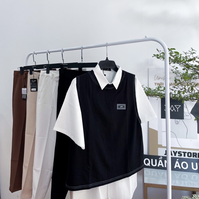 Gile viền chỉ logo JAY- Nam nữ unisex - Jaystoree2