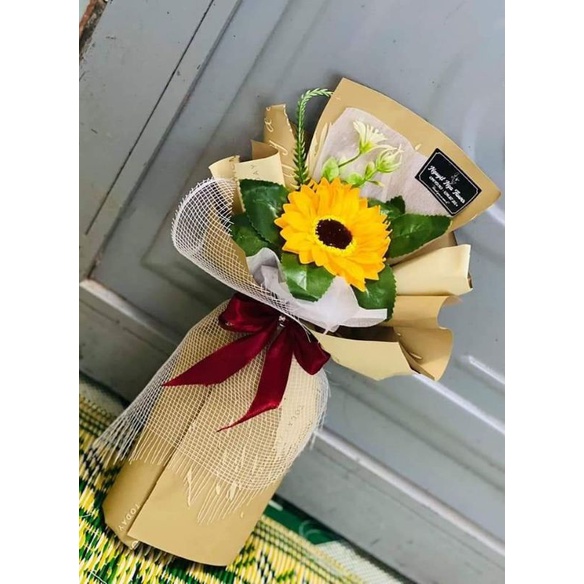 Hoa Sáp Hướng Dương 1 Bông( Bó Thành Phẩm)