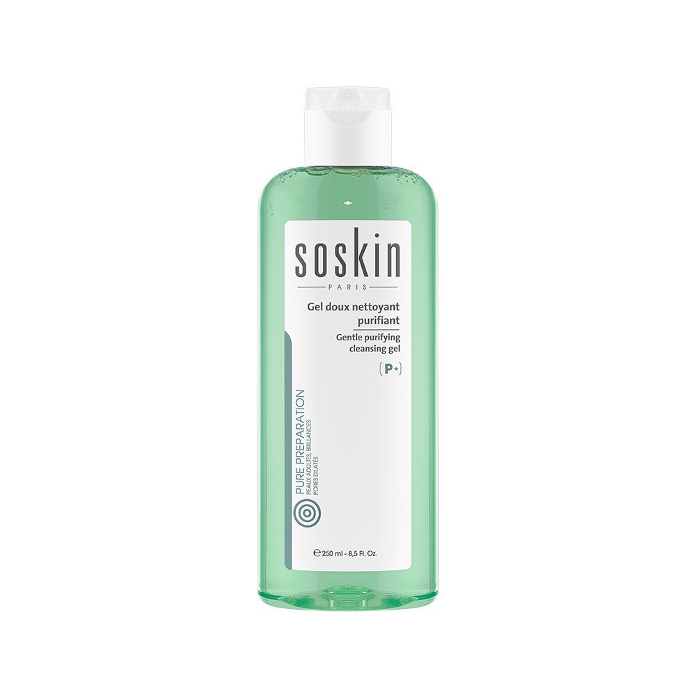 Sữa rửa mặt loại bỏ vi khuẩn Soskin Gentle Purifying Cleansing Gel 250ml
