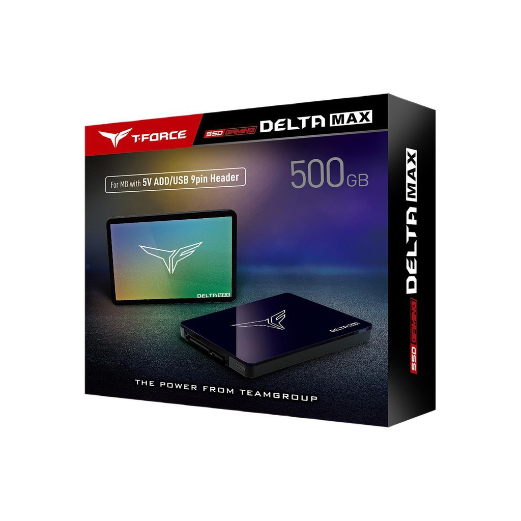 Ổ cứng SSD Team T-FORCE DELTA MAX 2.5" 250GB-500GB-1TB