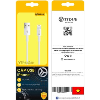 |CHÍNH HÃNG| CÁP SẠC NHANH IPHONE TITAN CA09