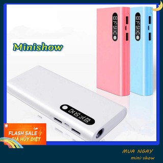 [SẴN HÀNG] Sạc Dự Phòng Có Đèn Led Sạc Pin Dự Phòng Tiện Lợi
