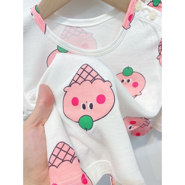 Bộ hè Unifriend cây kem 2 màu