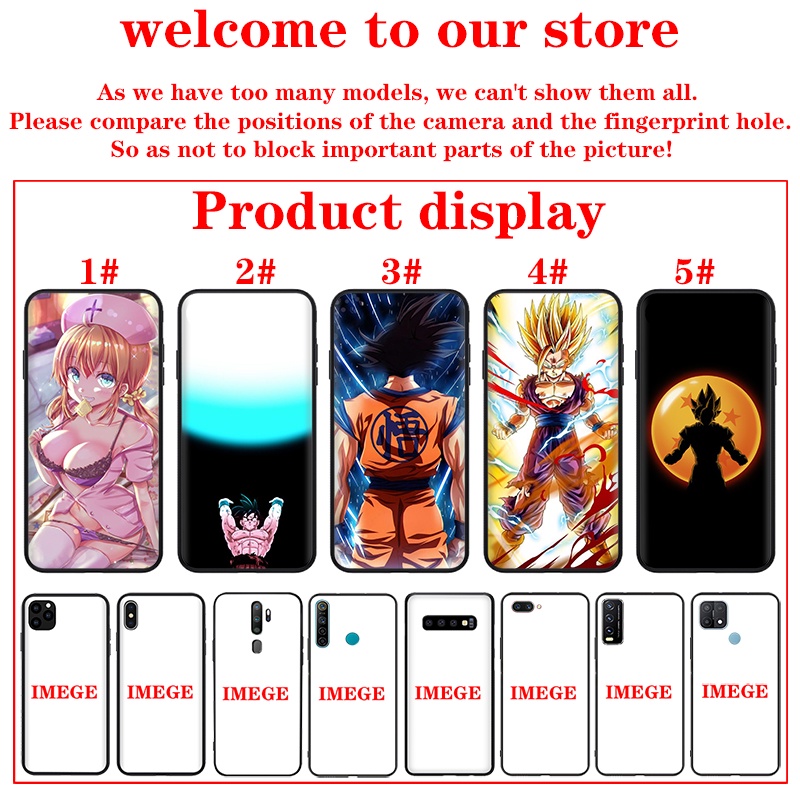 Soft Case OPPO F5 F7 F9 F11 F15 F17 Pro A7X A73 F19 Pro Plus 5G PhoneCase Casing XA75 Dragon Ball GOKU super Silicone TPU Cover