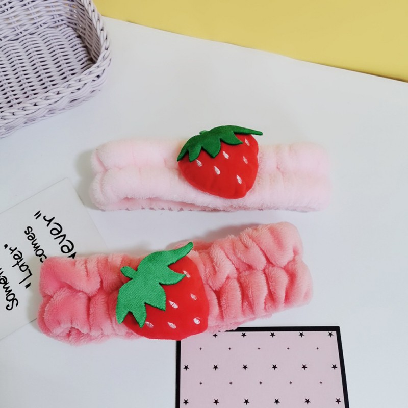 Băng đô đàn hồi vải bông mịn trang trí hoạt hình đáng yêu cho bé