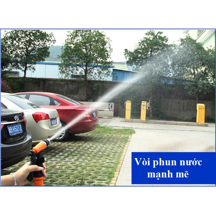 Súng phun rửa xe ô tô, xe máy áp suất lớn - Bộ rửa xe ô tô mini - Máy rửa xe ô tô tại gia