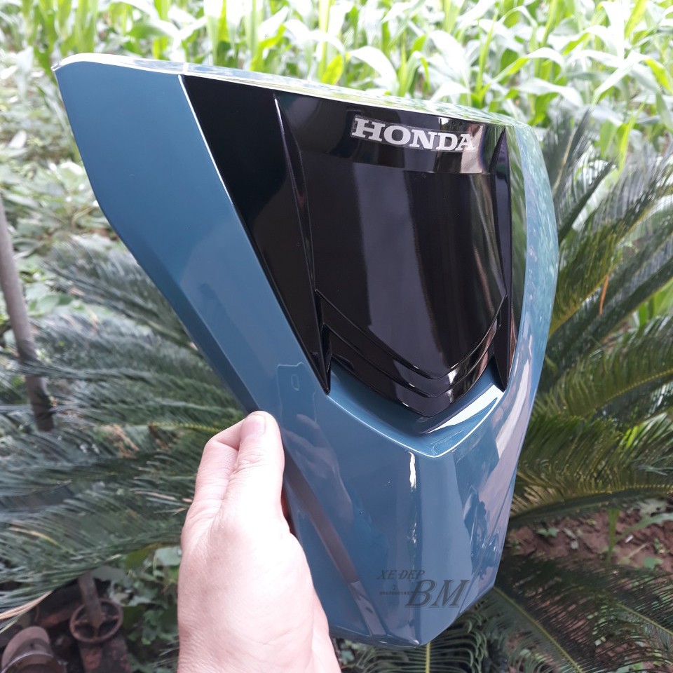 Mặt nạ 2 tầng màu xi măng cho wave A ( nhựa honda chính hãng )