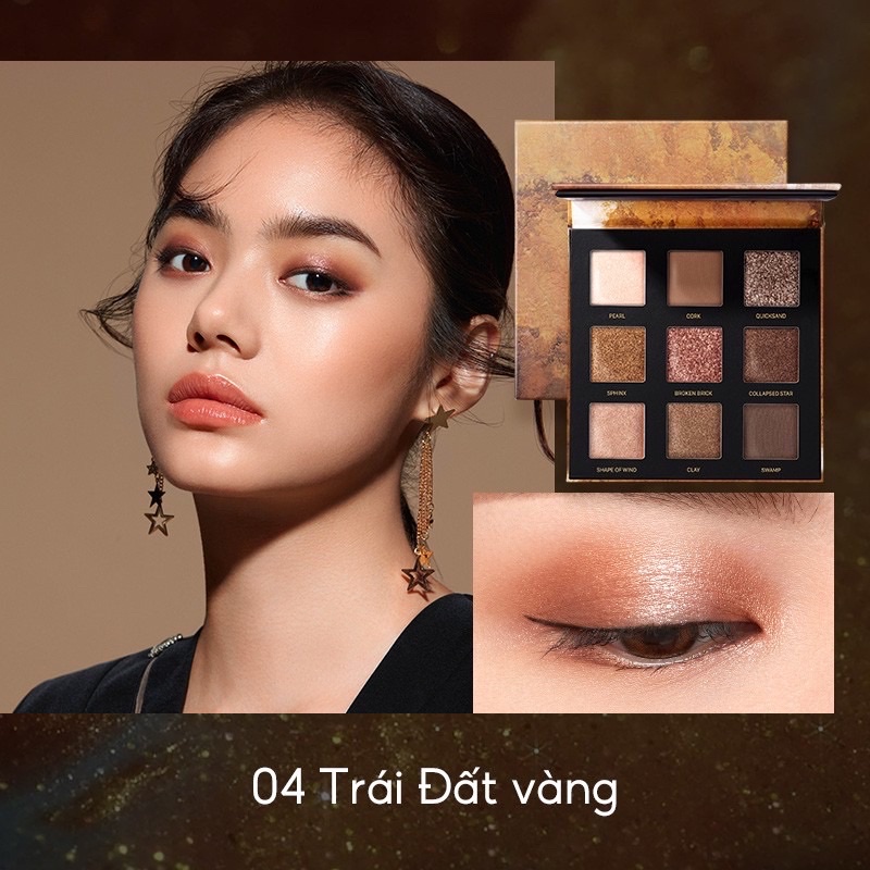 Phấn mắt Perfect Dairy Star Dust Eyeshadow palette bảng 9 màu