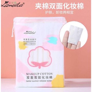 Bông tẩy trang Lameila 222 miếng chính hãng Mẫu mới