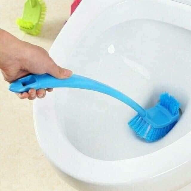 Chổi cọ toilet 2 đầu siêu sạch, vệ sinh nhà tắm,  bồn cầu dễ dàng tiện dụng