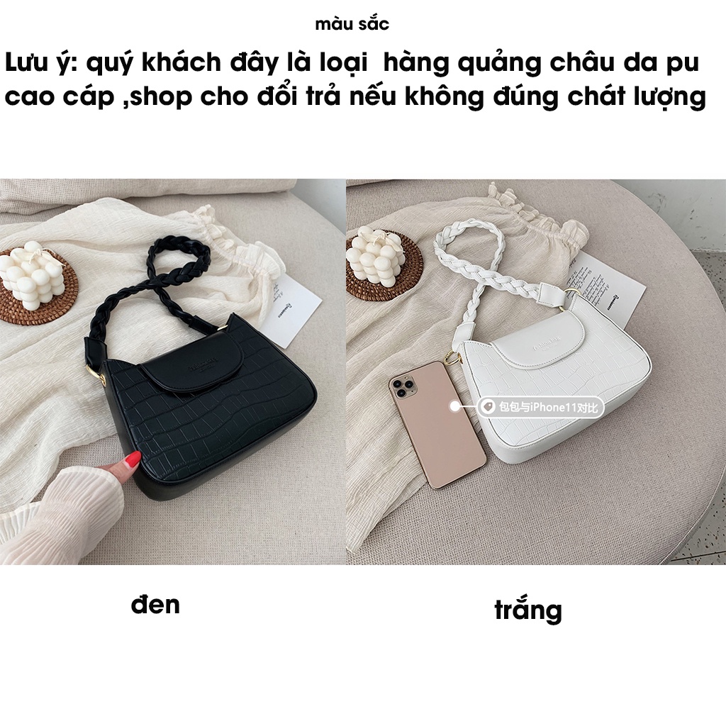 Túi xách nữ đẹp kẹp nách đeo vai chéo  thời trang cao cấp giá rẻ HÀN QUỐC KIVADO TX18044