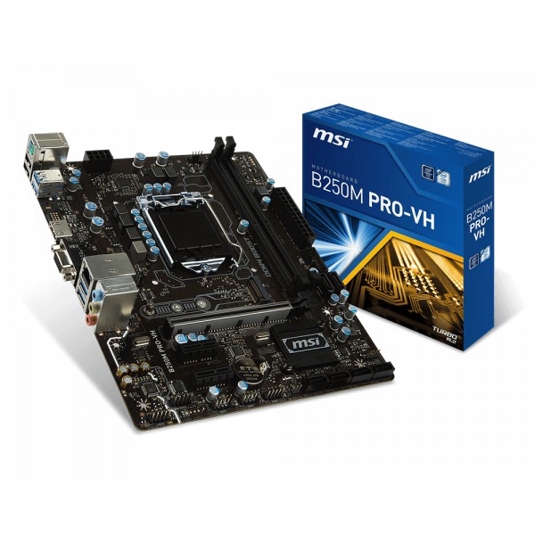 [Mã ELFLASH3 hoàn 10K xu đơn 20K] Chặn main MSI B250M PRO-VH B250M PRO VH