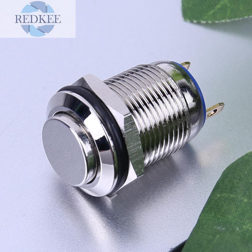 Công tắc nút bấm 12mm bằng kim loại chống nước hiệu quả