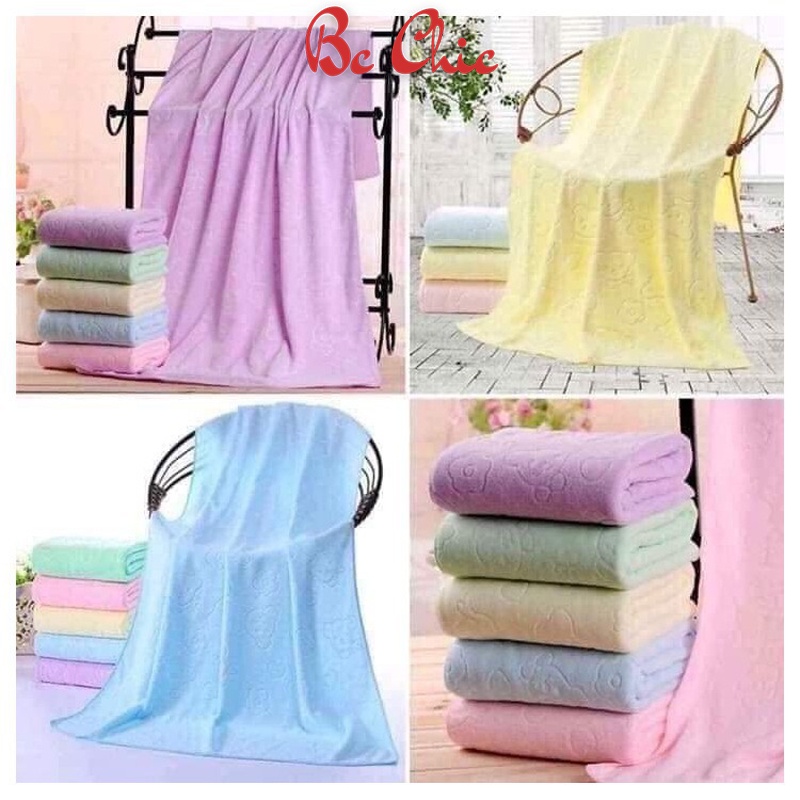 Hot Khăn tắm xuất Nhật siêu mềm mịn 140x70cm  BC_CHIC LINGERIE