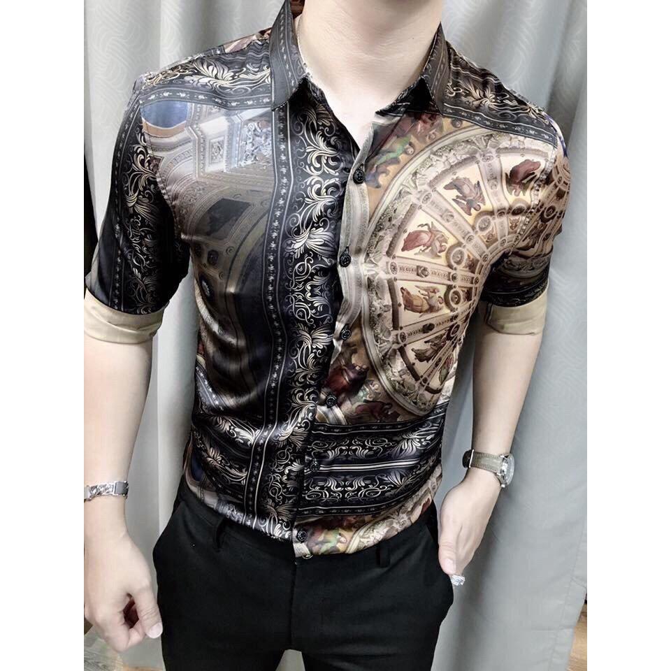 ÁO SƠ MI NAM IN 3D HÀN QUỐC CAO CẤP MS001