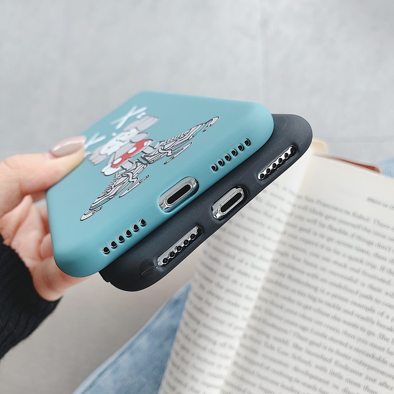 Ốp lưng iphone Kaws Companion TPU trơn dẻo mềm 5/5s/6/6plus/6s/6splus/7/7plus/8/8plus/x/xr/xs/11/12/pro/max/plus/promax | BigBuy360 - bigbuy360.vn