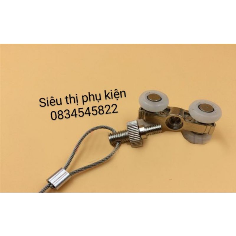 Dây treo tranh có bánh xe