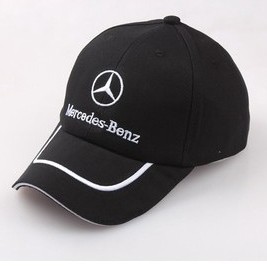 Mũ lưỡi trai thiết kế thêu họa tiết logo Mercedes Benz độc đáo